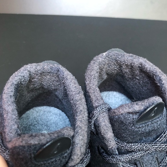 Allbirds Wool Runner-up Mizzles High Top Wool Sneakers Charcoal Black Women’s 8 - Picture 9 of 9